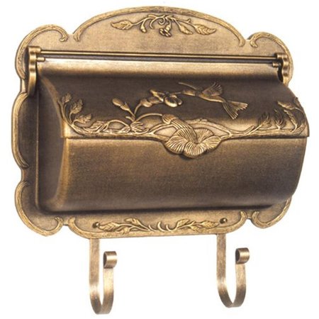 HUMMINGBIRD Hummingbird Horizontal Mailbox SHB-1004-BRZ Hummingbird Horizontal Mailbox-Bronze SHB-1004-BRZ